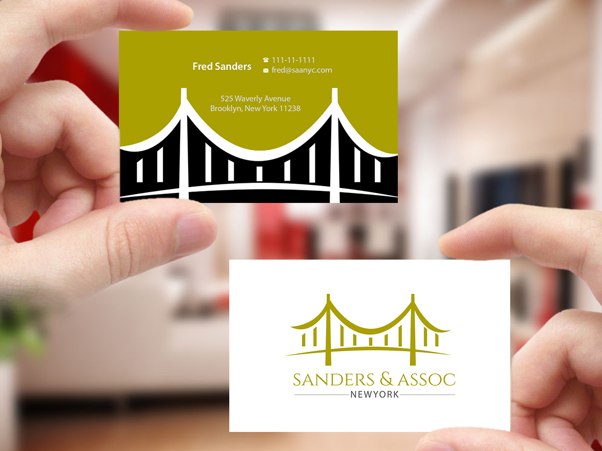 Business Card Design by Creations Box 2015 for sanders & associates | Design #8433675