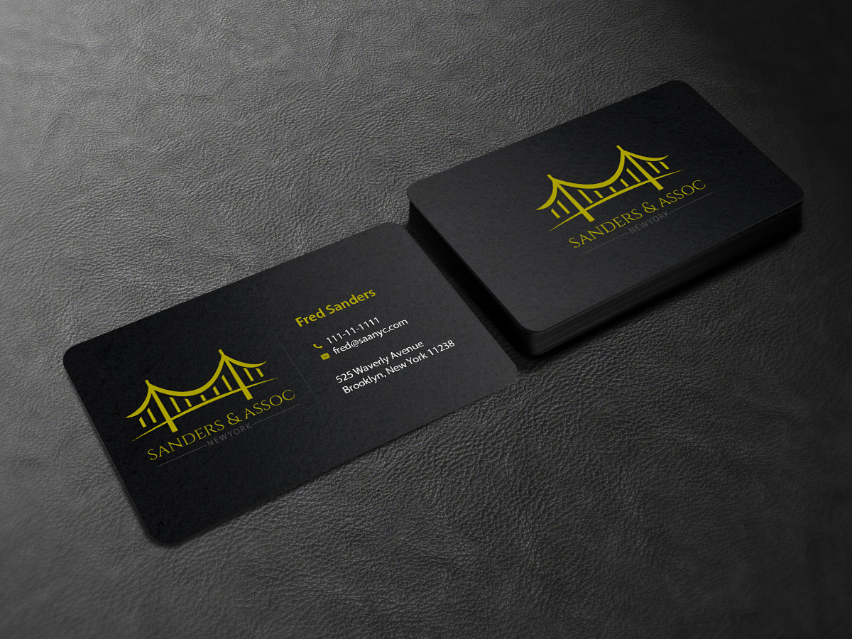 Business Card Design by Creations Box 2015 for sanders & associates | Design #8433676