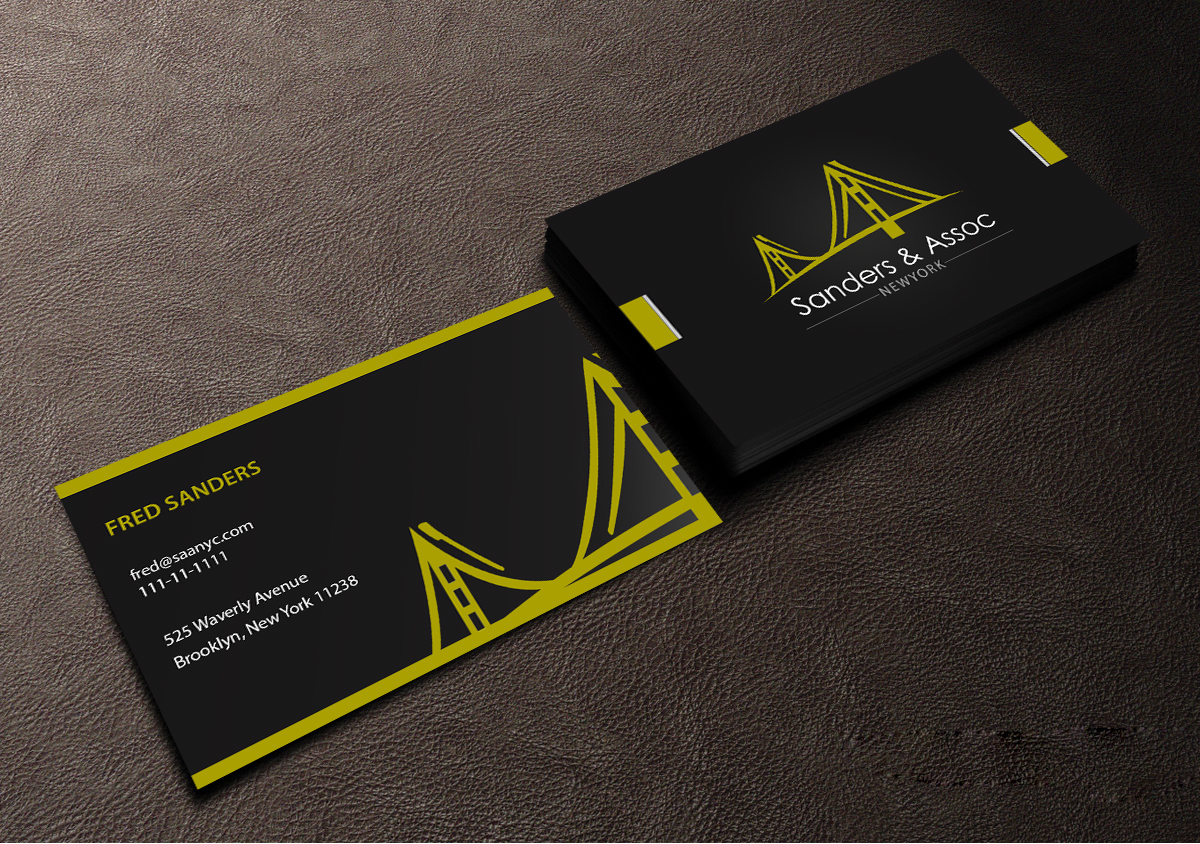 Business Card Design by Creations Box 2015 for sanders & associates | Design #8433681