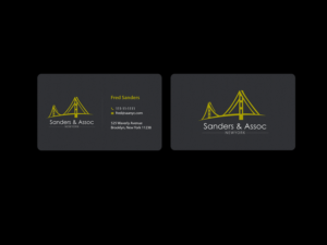 Design de Carte de Visite par Creations Box 2015 pour sanders & associates | Design : #8433689