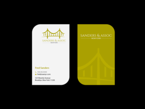 Design de Carte de Visite par Creations Box 2015 pour sanders & associates | Design : #8433692