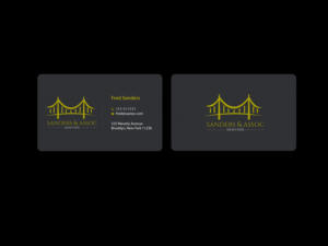 Diseño de Tarjeta de Presentación por Creations Box 2015 para sanders & associates | Diseño: #8433695