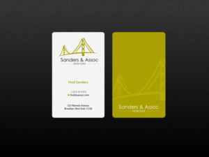 Diseño de Tarjeta de Presentación por Creations Box 2015 para sanders & associates | Diseño: #8433702