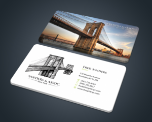 Diseño de Tarjeta de Presentación por OxonoArt para sanders & associates | Diseño: #8463940