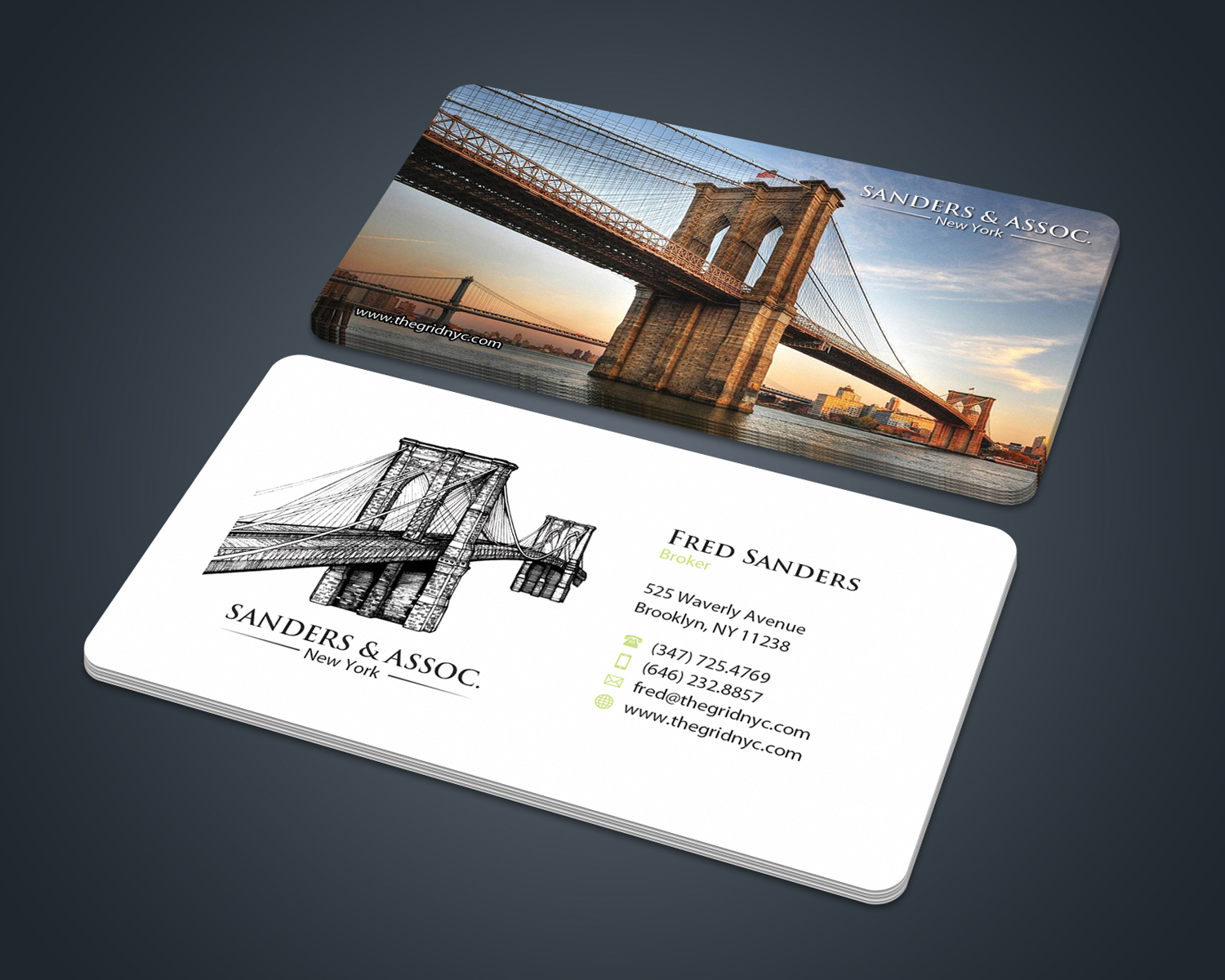 Business Card Design by OxonoArt for sanders & associates | Design #8463992