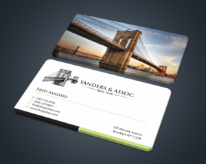 Diseño de Tarjeta de Presentación por OxonoArt para sanders & associates | Diseño: #8464020