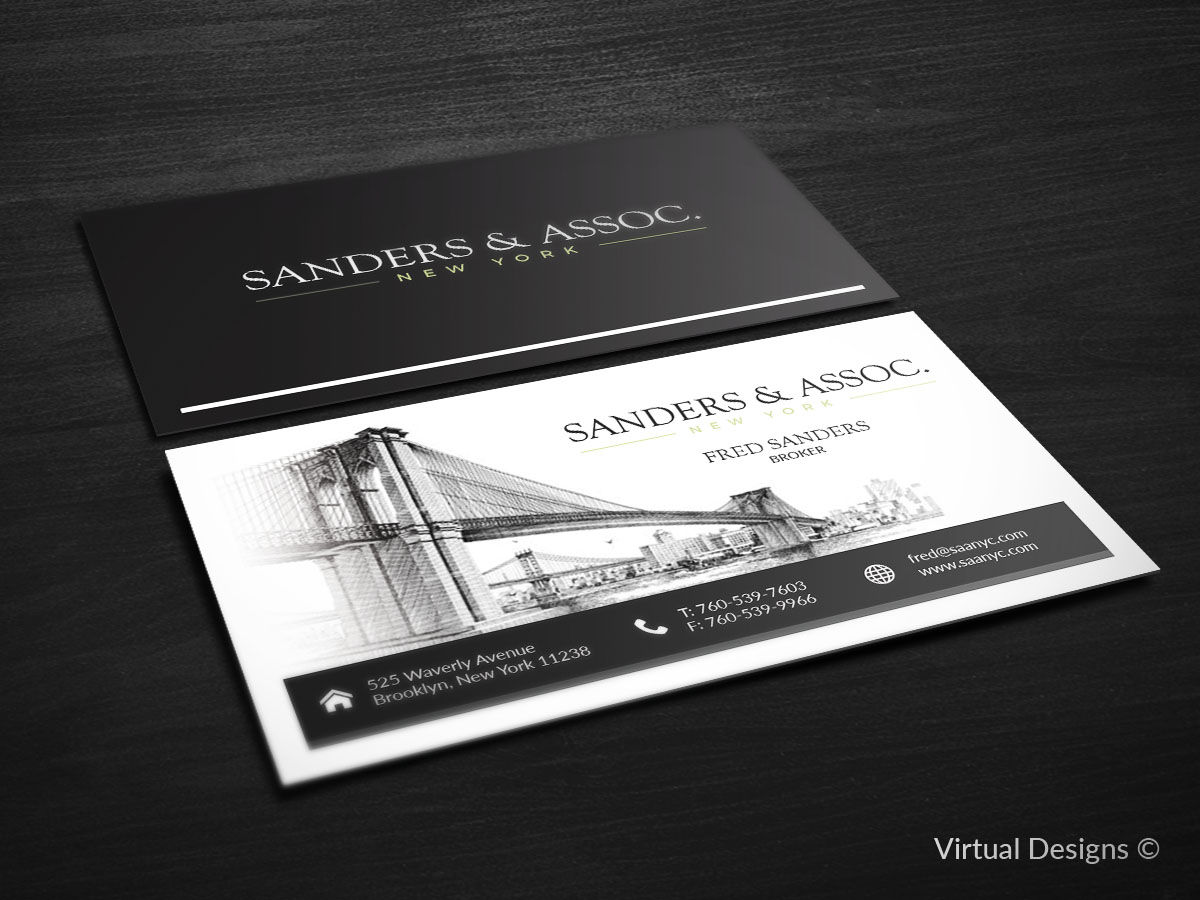 Business Card Design by SyncFuse™ Solutions for sanders & associates | Design #8460973