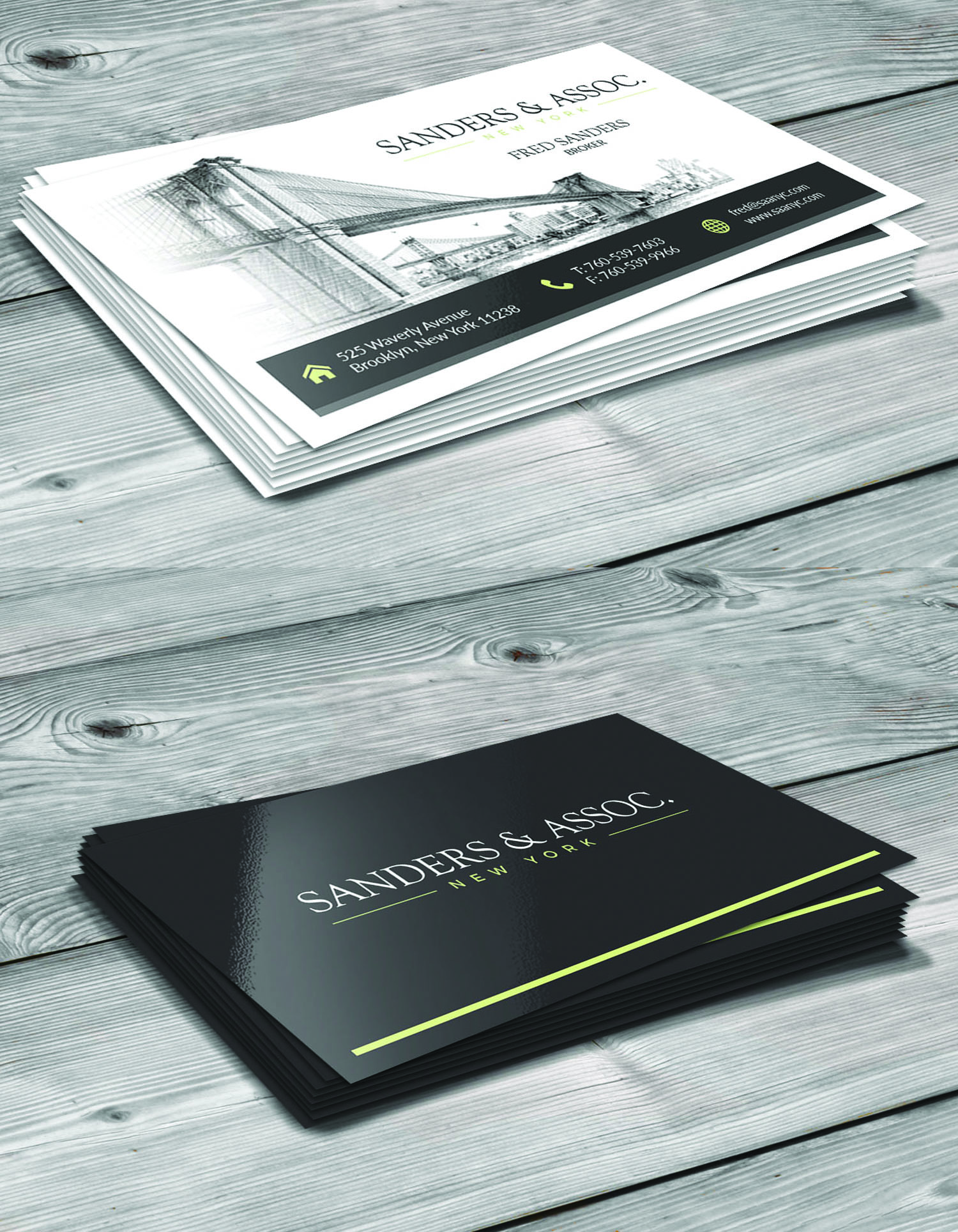 Diseño de Tarjeta de Presentación por SyncFuse™ Solutions para sanders & associates | Diseño #8467738