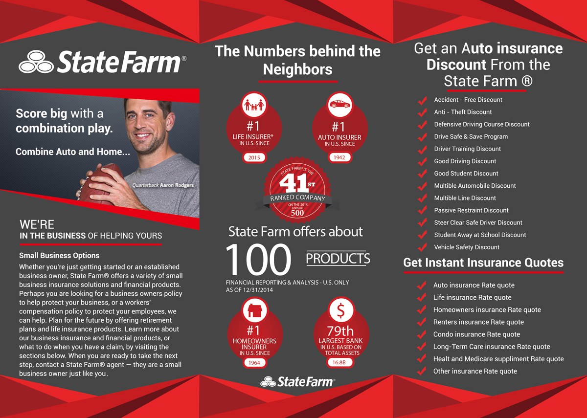 Flyer-Design von Selda für State Farm | Design #8448012
