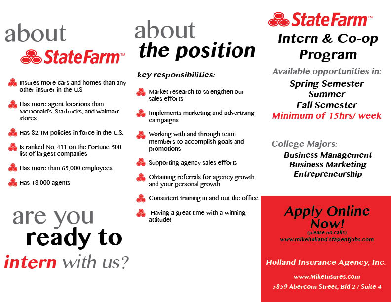 Flyer Design by slogsdo1 for State Farm | Design #8463995