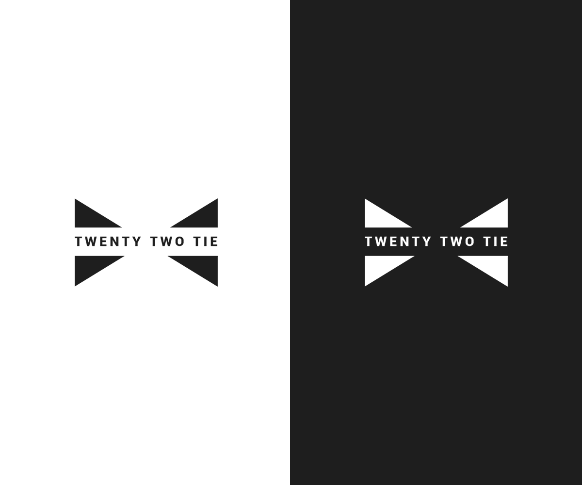 Logo Design by DEZIGN RABBIT for TwentyTwo Tie | Design #8424931