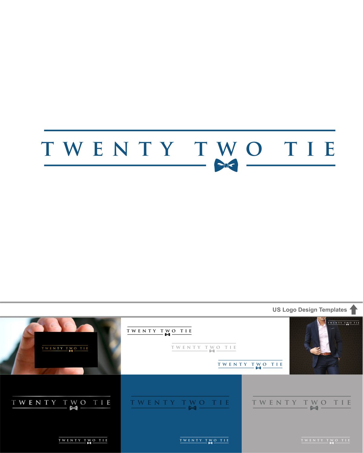 Logo Design by DesignMX (Renan Mejia) for TwentyTwo Tie | Design #8424458