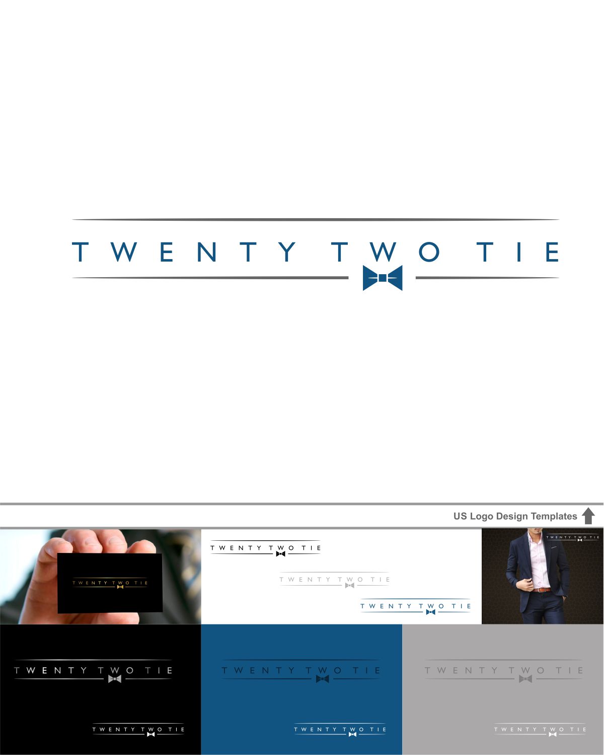 Logo Design by DesignMX (Renan Mejia) for TwentyTwo Tie | Design #8424530