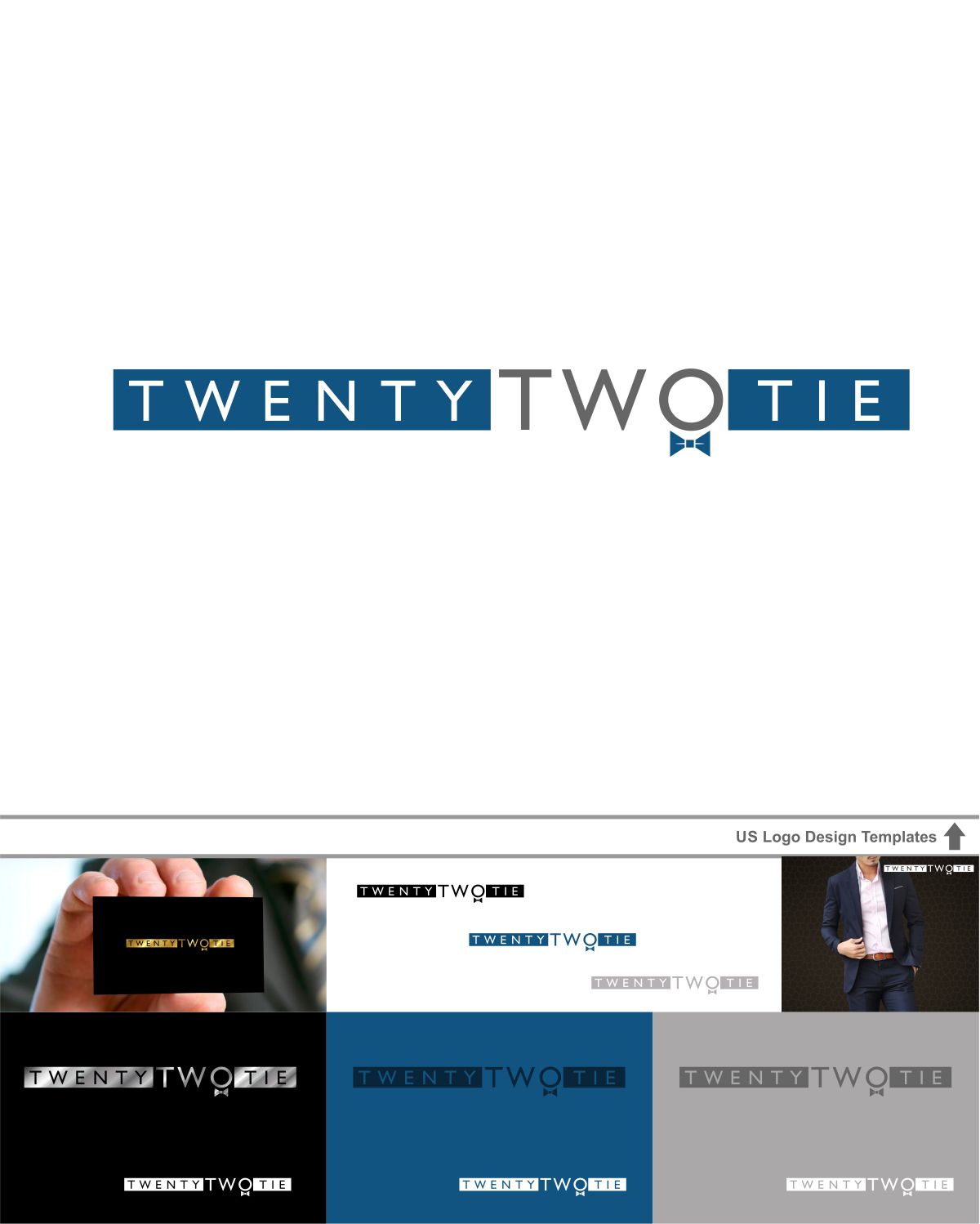 Logo Design by DesignMX (Renan Mejia) for TwentyTwo Tie | Design #8424601