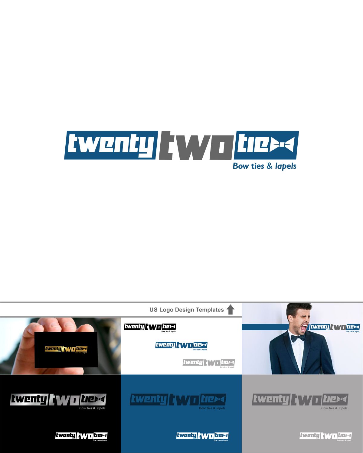 Logo Design by DesignMX (Renan Mejia) for TwentyTwo Tie | Design #8425752