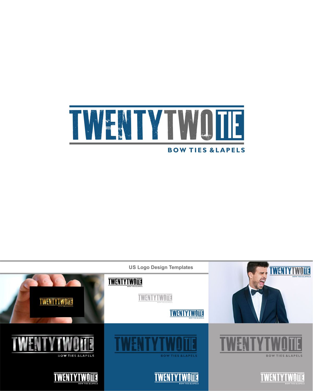 Logo Design by DesignMX (Renan Mejia) for TwentyTwo Tie | Design #8425804