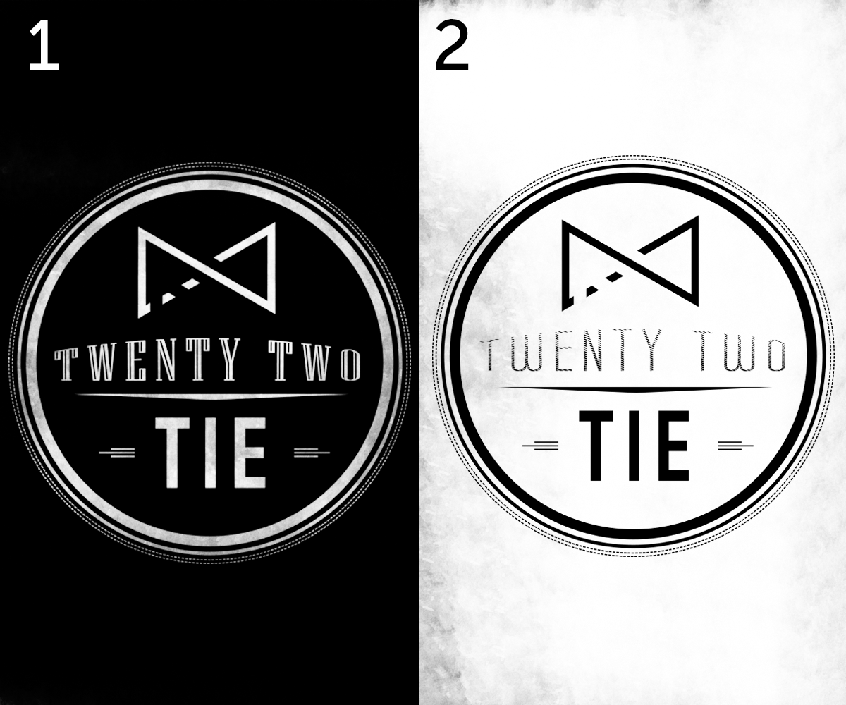 Logo Design by Alume Studio for TwentyTwo Tie | Design #8427768