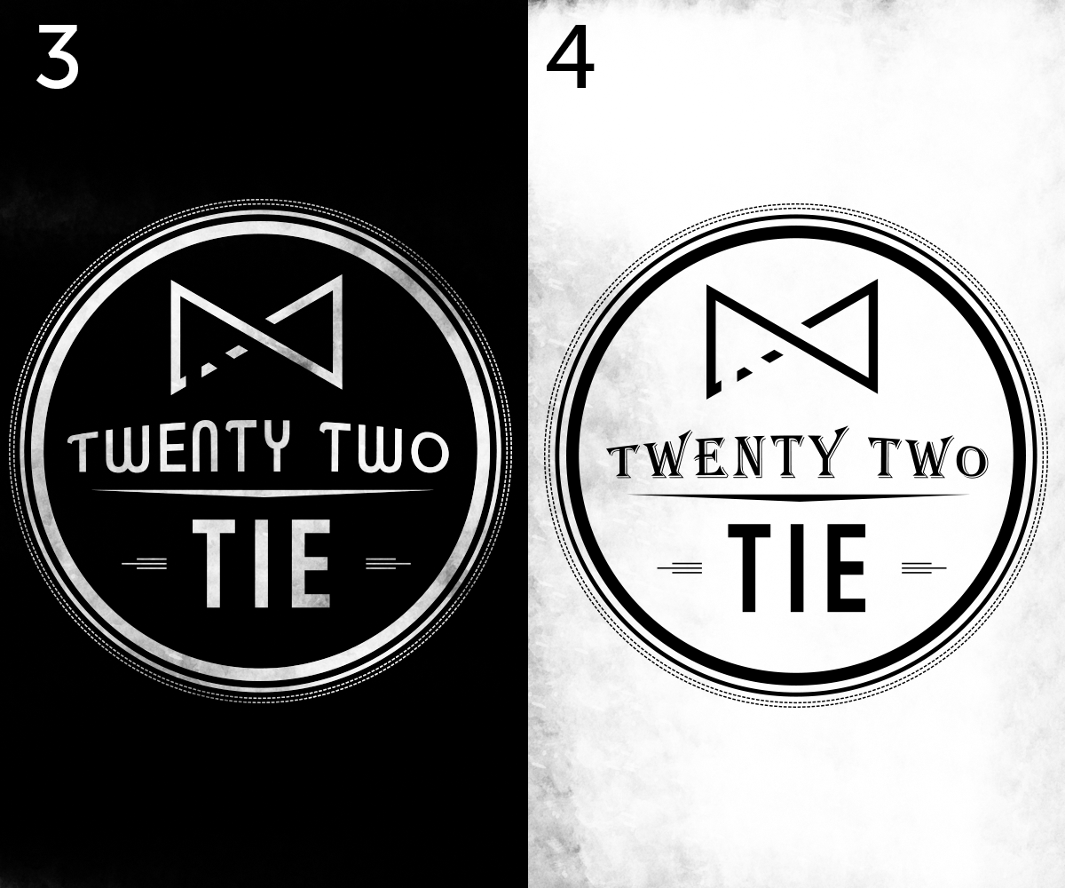 Diseño de Logo por Alume Studio para TwentyTwo Tie | Diseño #8427769