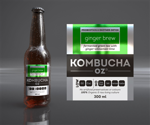   drink bottle label | Graphic Design by Cheeky Creative
