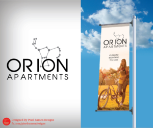 ORION on the beach | Logo Design by Noche designs