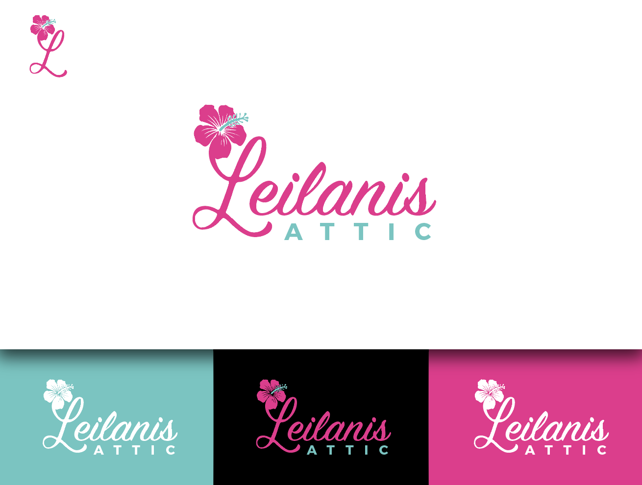 Logo Design by wonderland for Leilanis Attic | Design #8441450