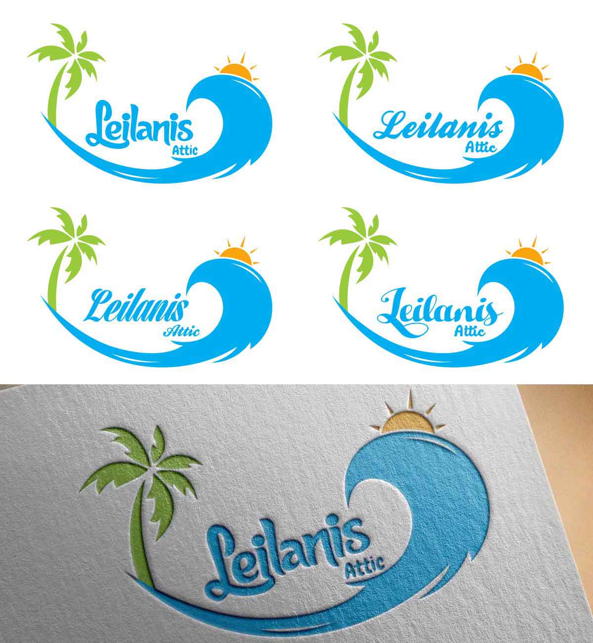 Logo Design by riyangreen for Leilanis Attic | Design #8473105