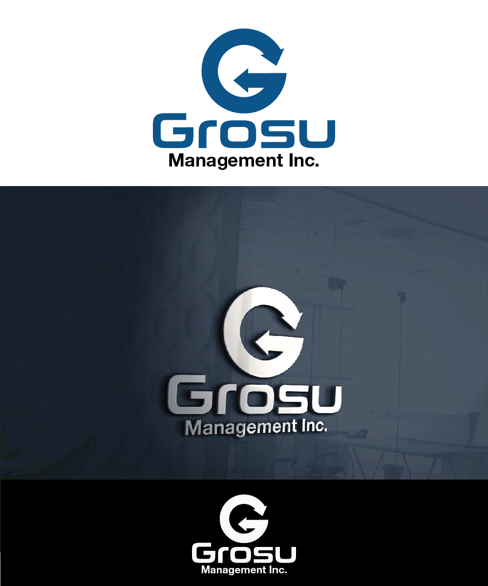 Logo Design by joliau for Grosu Management Inc. | Design #8431879