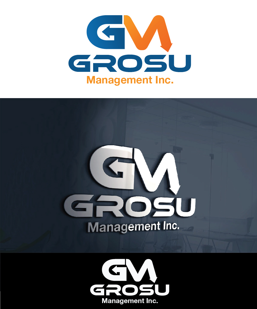 Logo Design by joliau for Grosu Management Inc. | Design #8431880