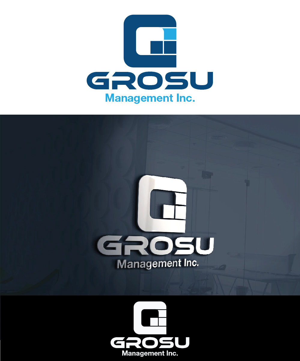 Logo Design by joliau for Grosu Management Inc. | Design #8451722