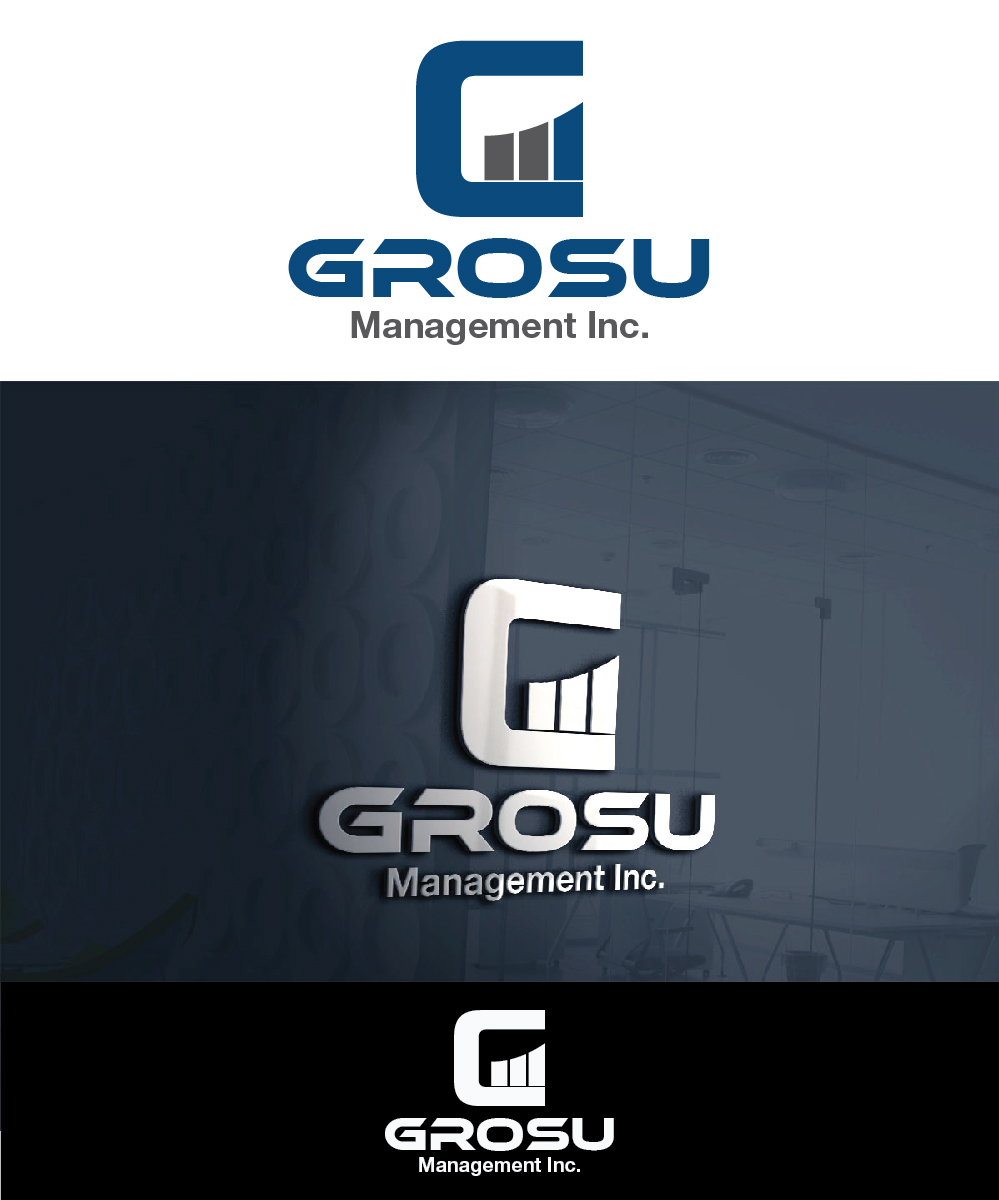 Logo Design by joliau for Grosu Management Inc. | Design #8451723