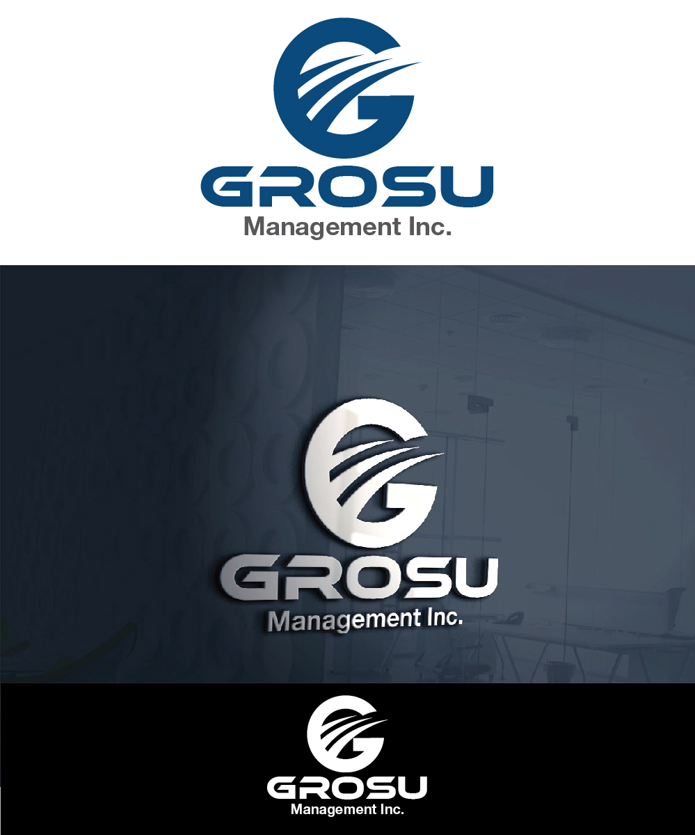 Logo Design by joliau for Grosu Management Inc. | Design #8451724
