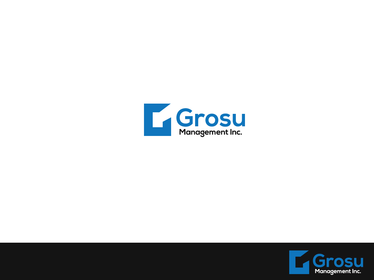 Logo Design by Atec for Grosu Management Inc. | Design #8431318