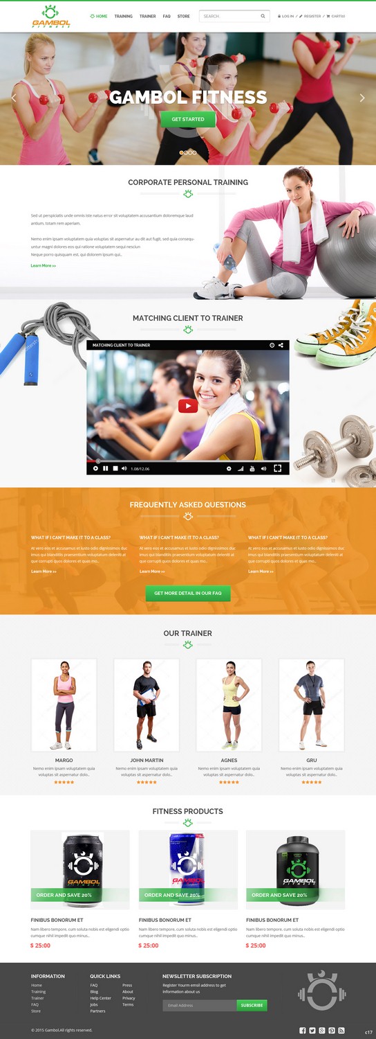 Web Design by pb for Gambol Technologies Inc | Design #8473207