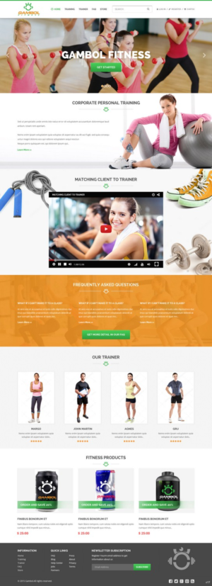 Web Design by pb for Gambol Technologies Inc | Design: #8473207