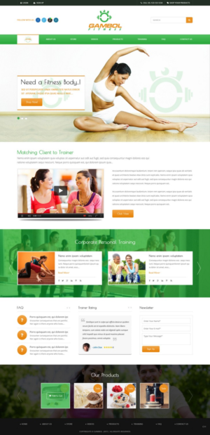 Web Design by pb for Gambol Technologies Inc | Design: #8473208