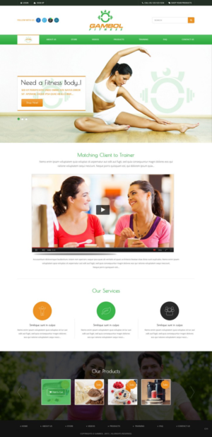 Web Design by pb for Gambol Technologies Inc | Design: #8486124