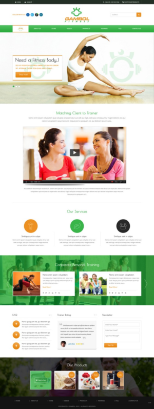 Web Design by pb for Gambol Technologies Inc | Design: #8486125