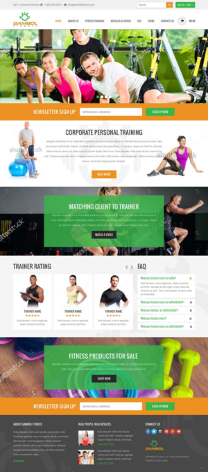 Web Design by pb for Gambol Technologies Inc | Design: #8486141