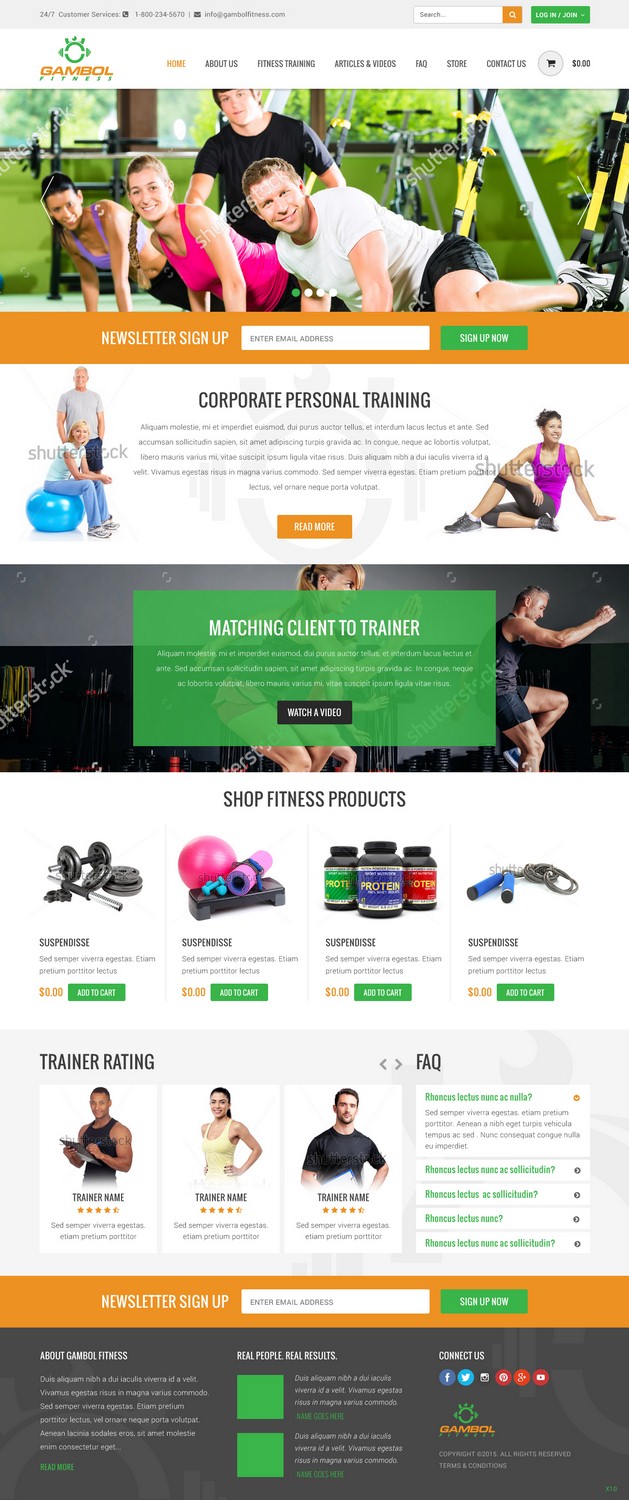 Web Design by pb for Gambol Technologies Inc | Design #8486142