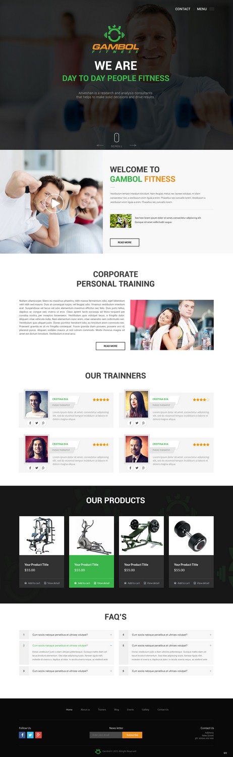Web Design by pb for Gambol Technologies Inc | Design #8486143