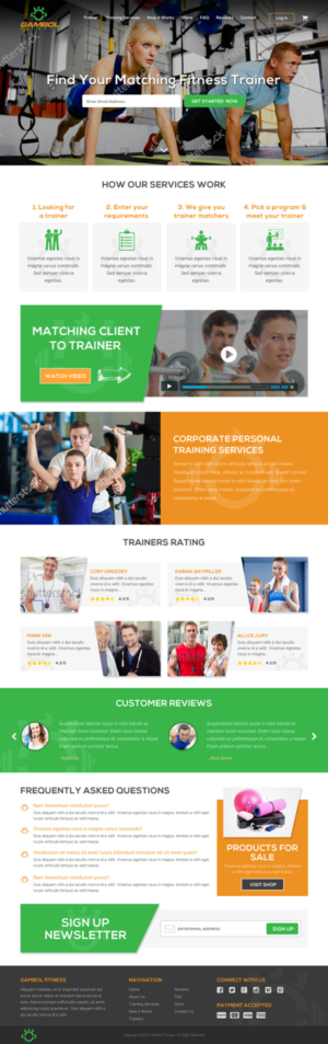 Web Design by Atom for Gambol Technologies Inc | Design: #8517519