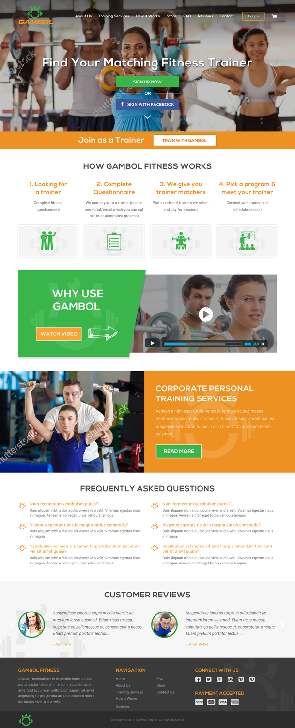 Web Design by Atom for Gambol Technologies Inc | Design: #9188978
