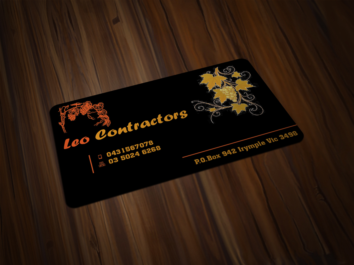 Business Card Design by Scorpius design for this project | Design #1992747