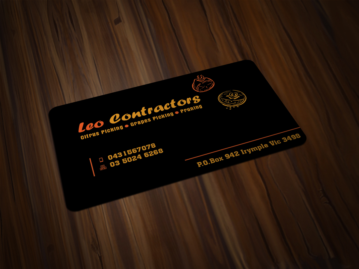 Business Card Design by Scorpius design for this project | Design #1996143