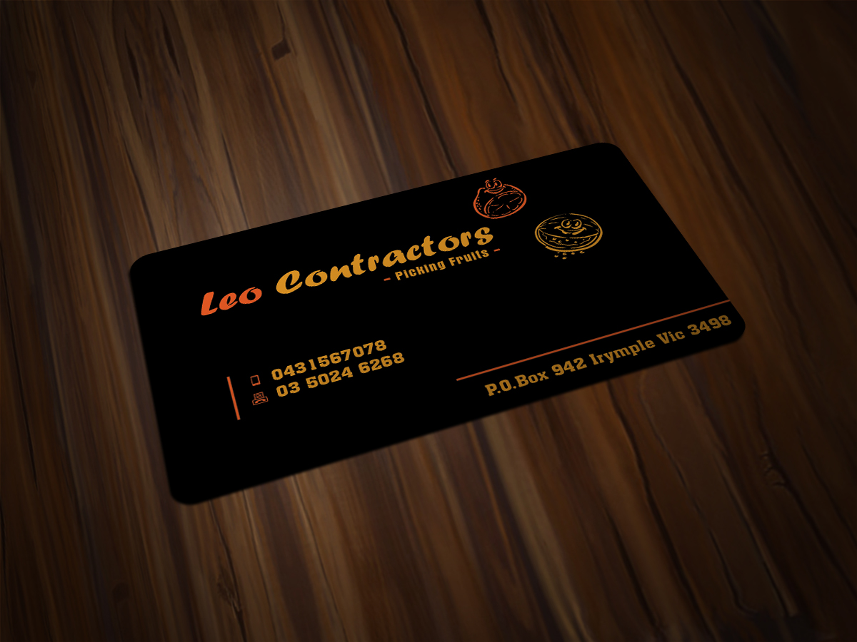 Business Card Design by Scorpius design for this project | Design #1996144