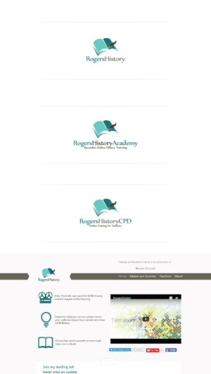 Logo Design by Logo Xtudio for RogersHistory | Design: #8493788