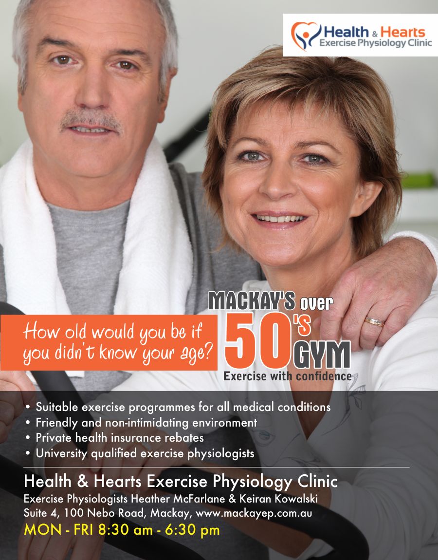 Poster Design by Purple Studio for Health and Hearts Exercise Physiology Clinic | Design #2027962