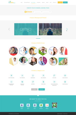 Landing Page Design by Vikram M