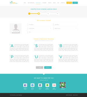 Landing Page Design by Vikram M for this project | Design: #8457425