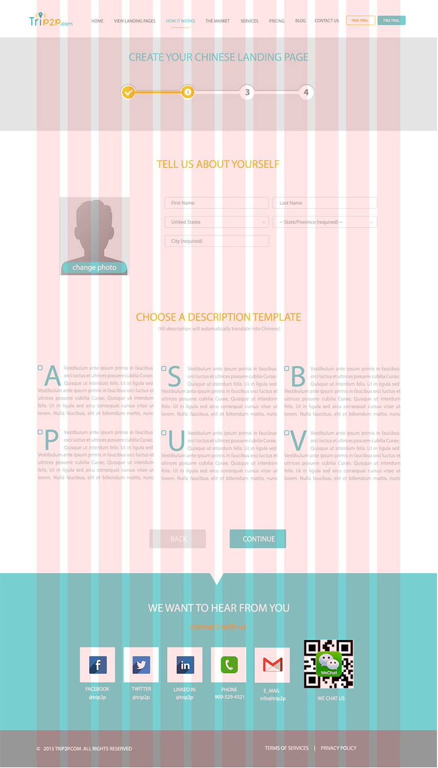 Landing Page Design by ruljak for this project | Design #8462203